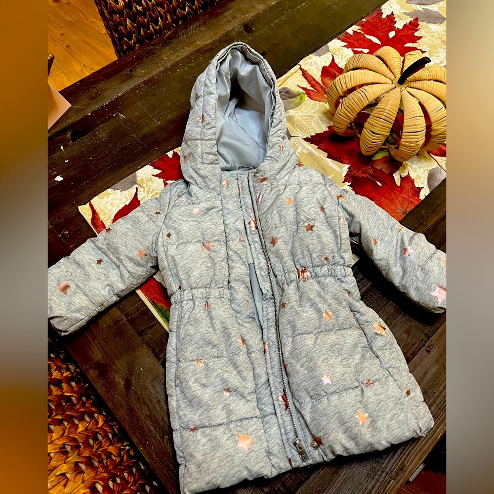 Baby Gap girl’s long puffer coat